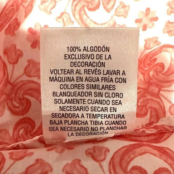 CHARTER CLUB Women Long Sleeve Pull Over V-Neck Beaded Orange Shirt Size Small - Picture 14 of 14